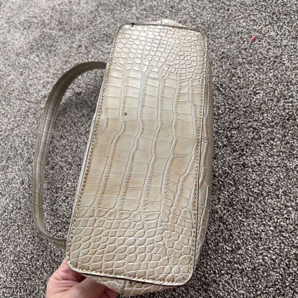 TOMMY HILFIGER WOMENS SHOULDER BAG FAUX CROCODILE EMBOSSED - Picture 6 of 9